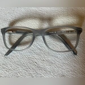 Nike Boys Eye Glass Frames light gray Lightweight